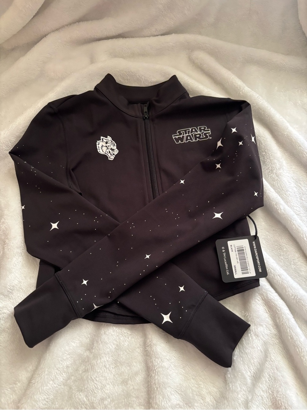NWT Star Wars Darc sport kelz zip up jacket